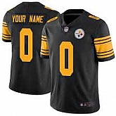 Customized Men & Women & Youth Nike Steelers Black Rush Limited Jersey,baseball caps,new era cap wholesale,wholesale hats